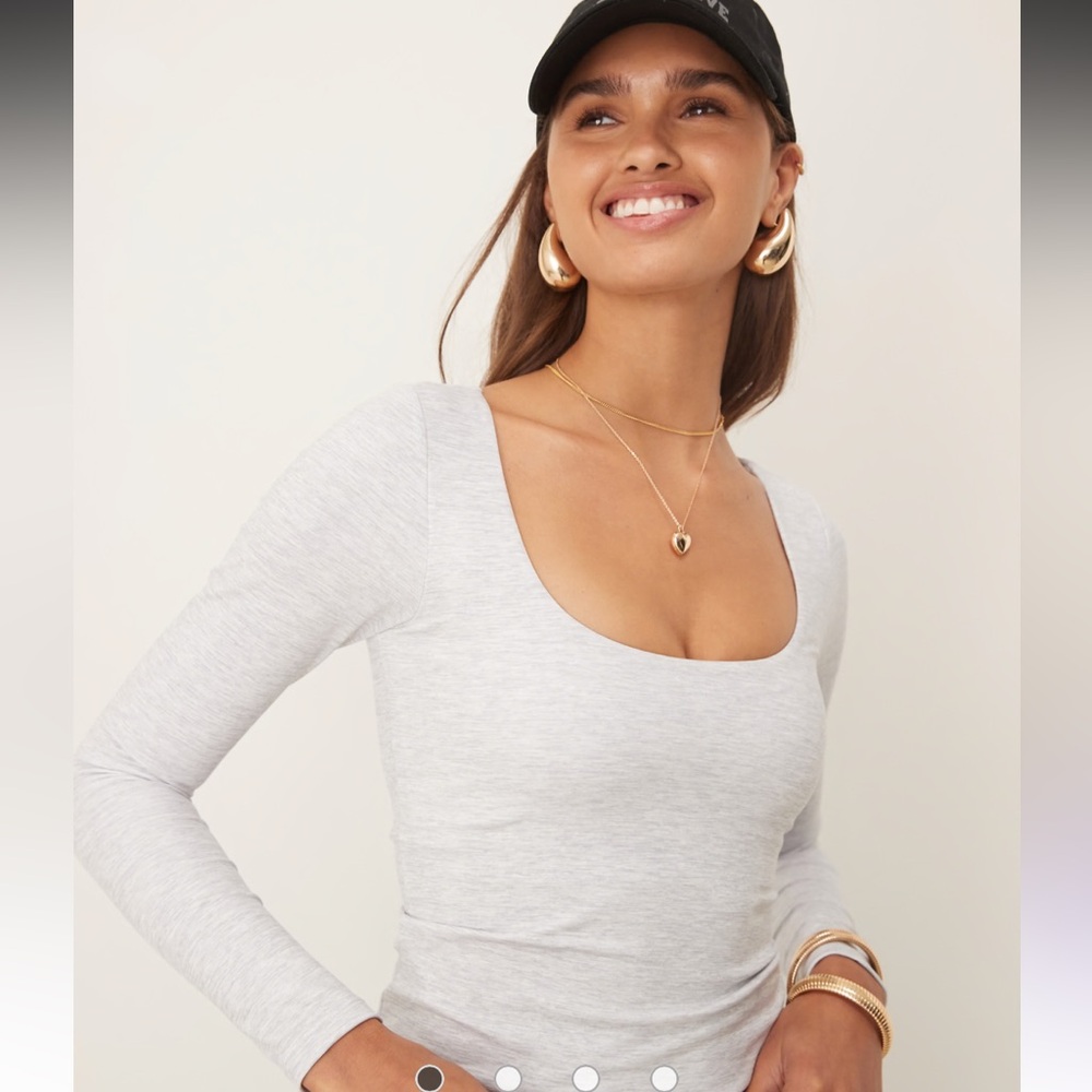 TALA Dayflex scoop neck long sleeve top NWT
